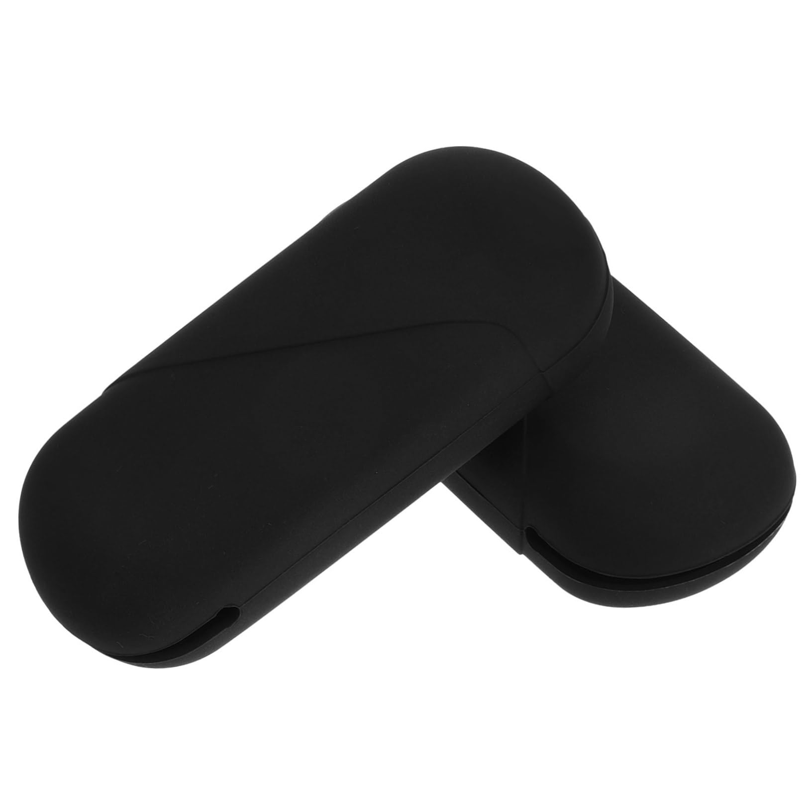 Healeved 2pcs Box Cups Containers Portable Period Pouch Pad Bags Carrier Pouch Holder Storage Holder Black