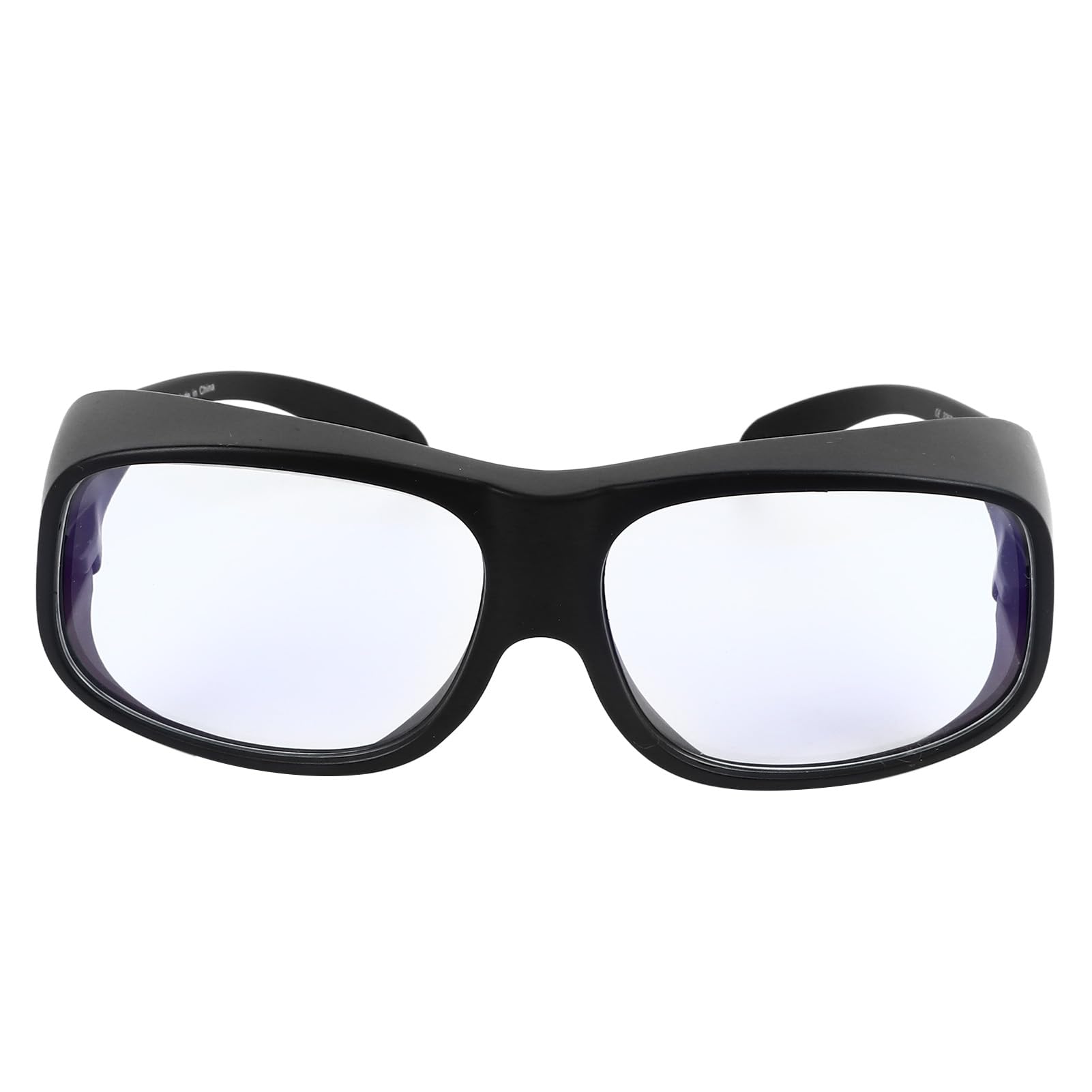 Pilipane Blue Blocking Light Shining Beauty Safety Brillen zuverlässiger UV -Schutz für medizinische Labors biologische Forschung Schwarze Rahmen weiße Linsen