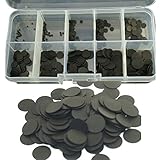 ( Pack of 100 ) 1.5~10mm，Replacement Rubber Conductive Button Pad Kit，Keypad Repair，Remote Control Conductive Rubber Buttons for IR remote controllers conductive Controller Gamepad pads