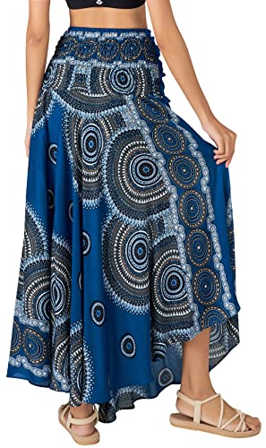 Image of Joob Joob Long Boho Skirts for Women - Bohemian Hippie Maxi Summer Skirt