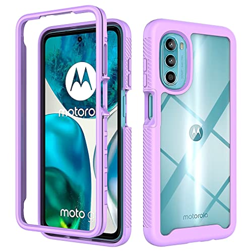 MAOGE Trasparente Cover per Motorola Moto G52 /