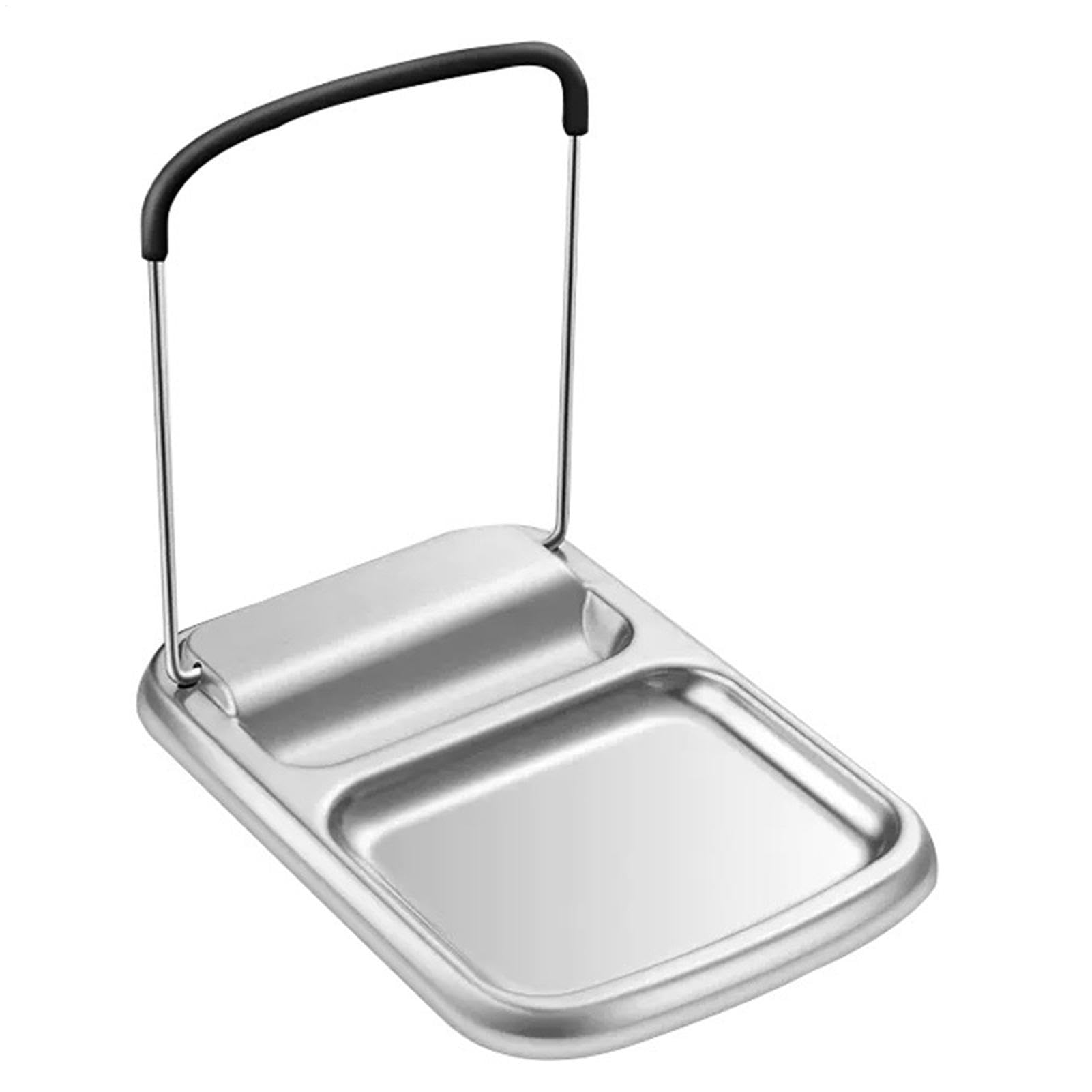 Support de couvercle de casserole pliable pour éviter les taches sur table et cuisine