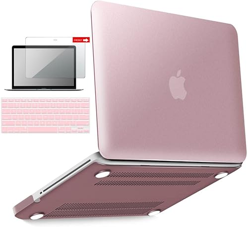 Miniatura 10 de IBENZER Compatible con MacBook Pro de 13 pulgadas A1278 Release 2012-2008, carcasa rígida de plástico con teclado y cubierta de pantalla para Apple