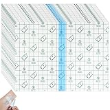 jwtyu Duschpflaster Wasserfest 20 Stück 15x20cm Wasserdichtes Pflaster Transparent Tattoo Pflaster Gute Elastizität Wasserdicht Folienverband Wasserdicht für Medizin Kosmetik Sport Schutz