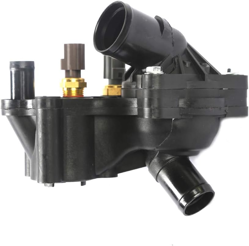 MPLUS Coolant Thermostat Housing with Sensors for 4.0L V6 (Fits 1997–2001 Ford Explorer and Related)
