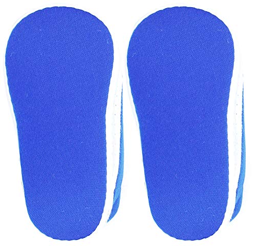 Image of Neska Moda 0 To 6 Months Baby Boys & Girls Cotton Butterfly Slip On Baby Booties