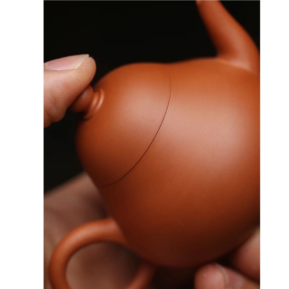 Teiera Bollitore Creativo Cinese con Sabbia Viola, teiera retrò, Forniture for la Cerimonia del tè Cinese, teiera in Ceramica Multifunzionale con teiera for tè Sfusa Teiere