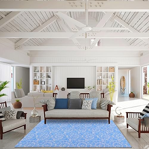 Tapete Addison Rugs Surfside Azul 3 x 5 pies miniatura 2