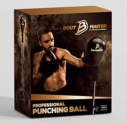 image for Tech Tools Punching Bag with Stand, Boxing Bag for Teens & Adults - He