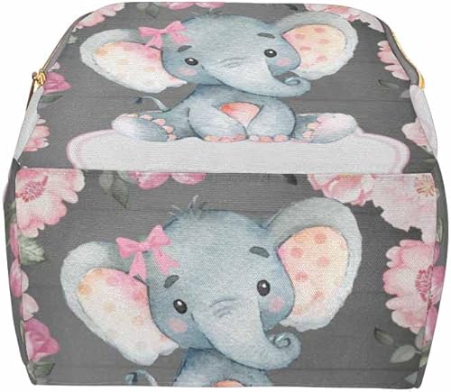 Miniatura 4 de Newcos Bolsa de pañales personalizada, bolsa de pañales para bebé, mochila de viaje casual para mamá, Multi 08, Mochilas Daypack