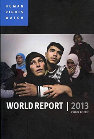 World Report 2013: Events of 2012 book cover
