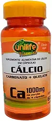 Cálcio Quelato CA 60 cápsulas Unilife