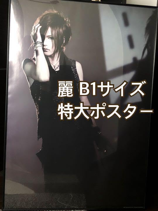 the GazettE 麗ポスター＆フォトセット Amazon.co.jp: SHOXX スペシャル 特大ポスター 麗 うるは