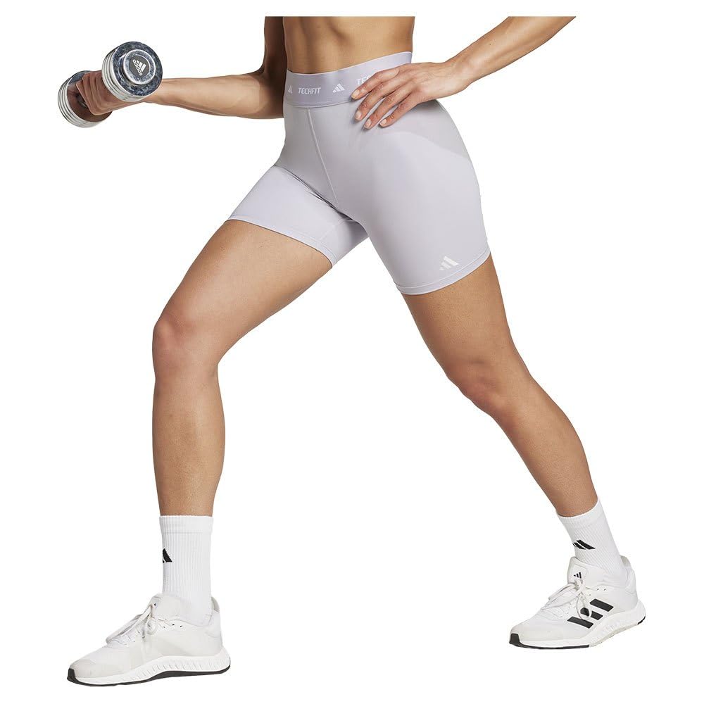 adidas Women's TECHFIT Short Leggings, S 4 inch