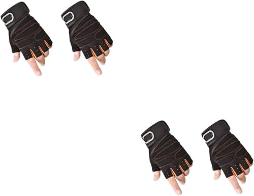 Kisangel 2 Pairs Sport Gloves Gym Gloves Mens Gloves Outdoor Gloves Weight Lifting Gloves Mittens for Men Gloves for Men Motorcycle Gloves Guantes