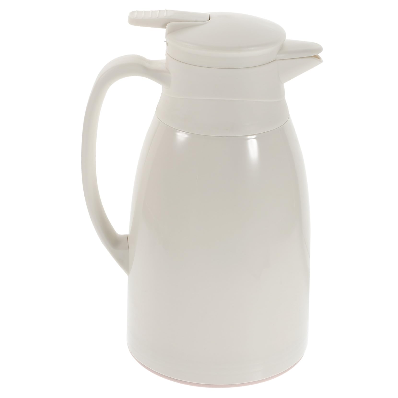 Bouteille Isotherme D’eau Chaude 1 L en Verre Blanc Poignée