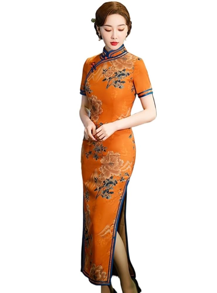 Amazon | チャイナドレス スリット立ち襟 セクシー タイト Amazon | チャイナドレス スリット立ち襟 セクシー タイト