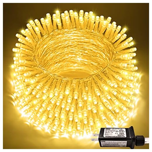 JMEXSUSS 200 LED String Lights Indoor Outdoor Clear Wire, Connectable Warm White Christmas Lights for Bedroom, 66 Ft Twinkle Fairy Classroom Light Plug in for Home Wedding Tree Yard Patio Decor