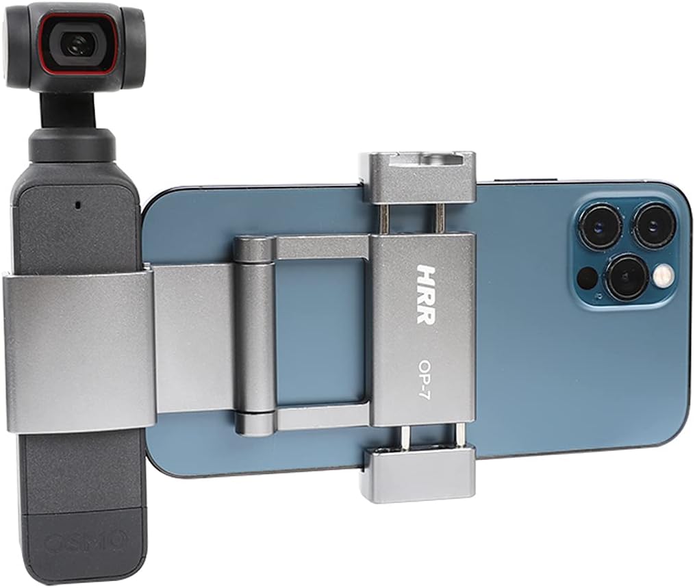 Smatree Powerbank 2022 Con Treppiede Compatibile Con DJI Osmo Pocket 2/ Pocket 1, Stazione Di Ricarica Portatile Da 5000 MAh, Con Supporto OSMO Pocket Extension Per Telefoni Cellulari