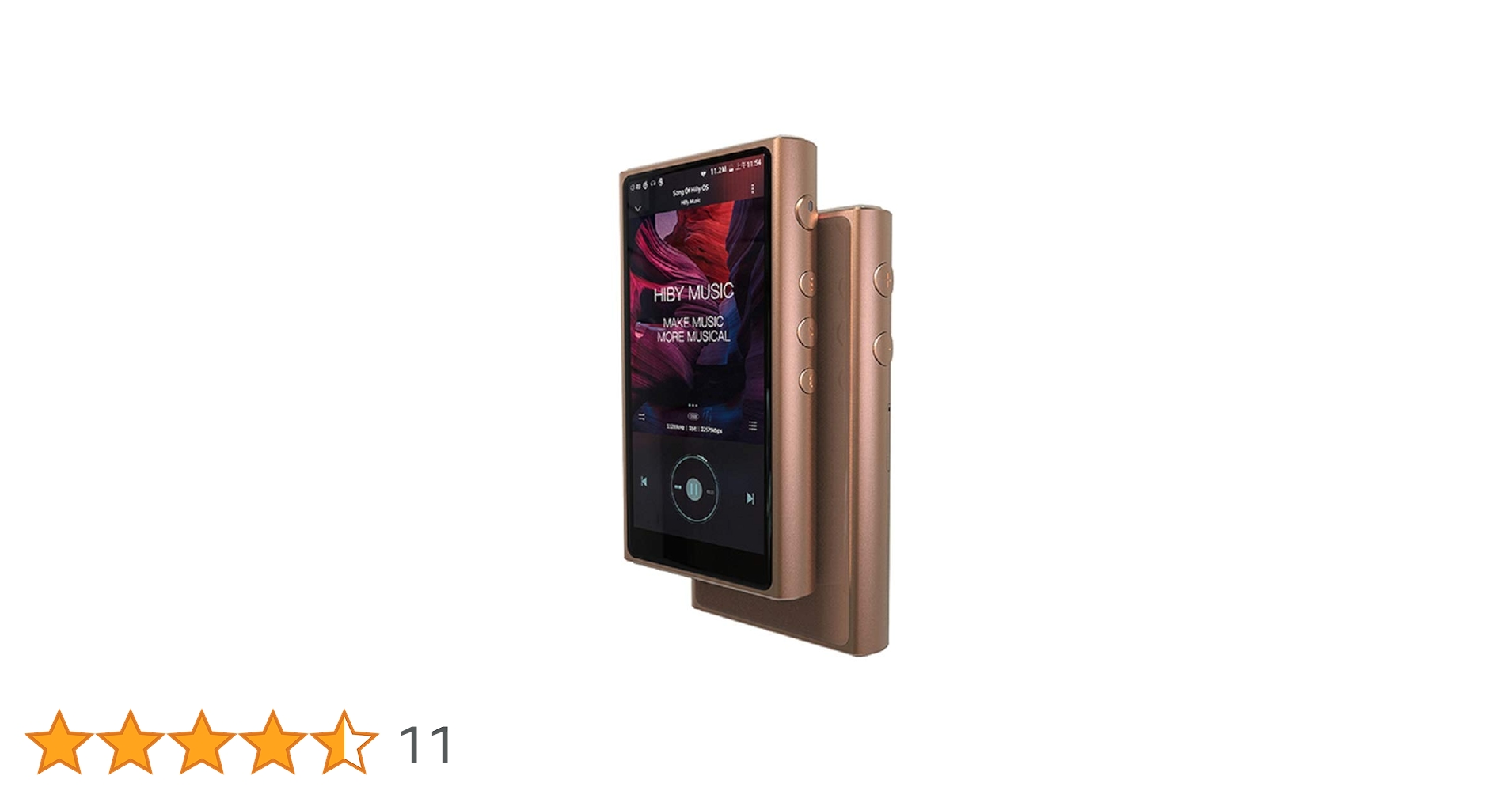 ポータブルプレーヤー Hiby R5 GOLD デュアルDACで約45,000円のAndroid 8.1搭載プレーヤー「HiBy R5