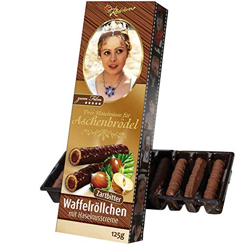 Waffelröllchen mit Haselnusscreme DREI HASELNÜSSE FÜR ASCHENBRÖDEL WEIHNACHTEN MÄRCHEN KLASSIKER Cover