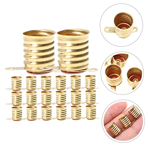 OSALADI 80 Pcs E10 Portalampada a Vite Lampadine