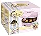 Bestron 3-in-1 Cakemaker im Retro Design, mit 3 auswechselbaren Backplatten: Donuts, Muffins und Cakepops, antihaftbeschichtet, 700 Watt, Farbe: Rosa