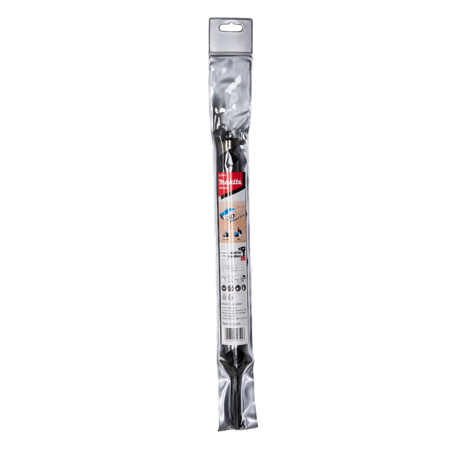 Makita E-07901 świder pojedynczy ostrogi, 27 x 400