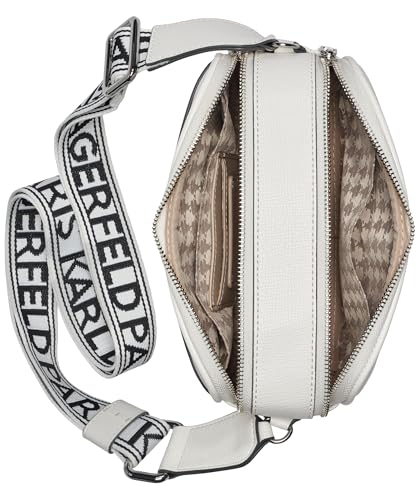 Image of KARL LAGERFELD Women's Maybelle Solid Crossbody With Logo
