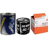 Original MAHLE Ölfilter Original MAHLE/KNECHT Ölfilter OC 977/1 + SCT Motor Flush Motorspülung