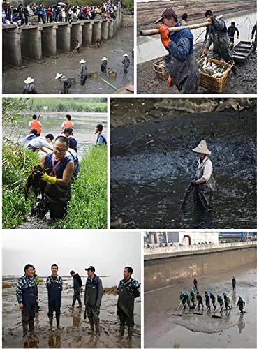 Vis- En Waadlaarzen Met Rubberen Laarzen, Waterdichte Steltlopers, Ademende Elastische Elastische Band Geschikt Voor Vissen Jacht Landbouw Dijlaarzen - Image 5