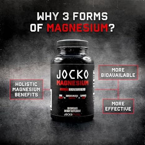 Jocko Fuel 2 Pack Supplement Bundle - Jocko Magnesium + Jocko Fish Oil