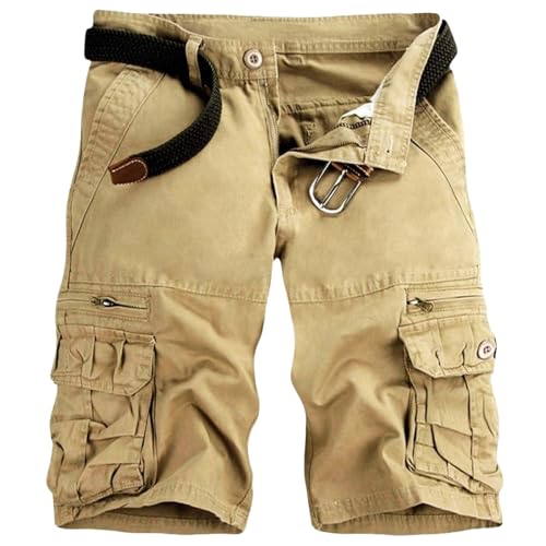 INLANDSIS Pantaloncini cargo da uomo, pantaloni corti estivi, pantaloncini cargo