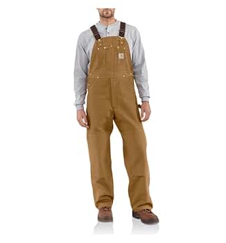 Amazon.com: Carhartt Men's Duck Bib Overall Unlined R01