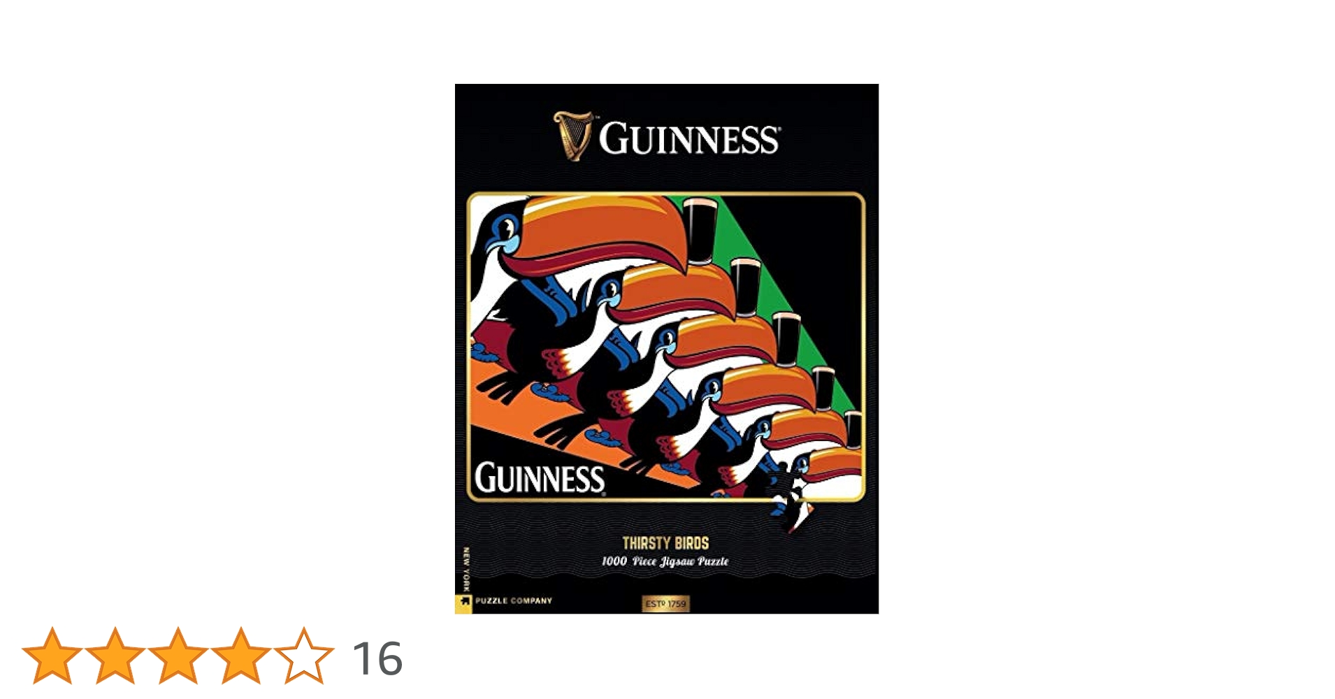 Amazon | New York Puzzle Company - ギネス・サースティ