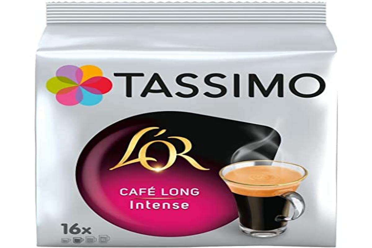 Tassimo L'Or Cafe Long Intense 16 Pods 