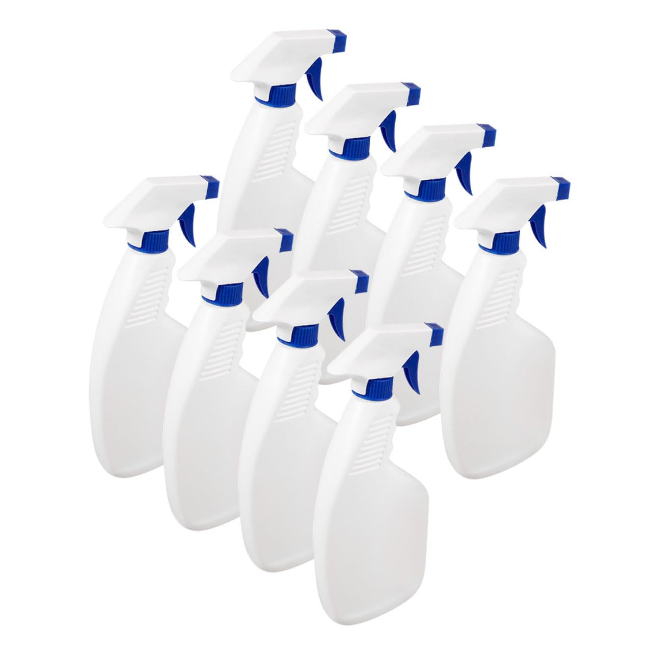 8 Botellas Pulverizadoras de Plástico Recargables 500 Ml Gatillo Manual para Limpieza Pulverizador de Botella de Agua y Plantas Vacías para Uso Doméstico