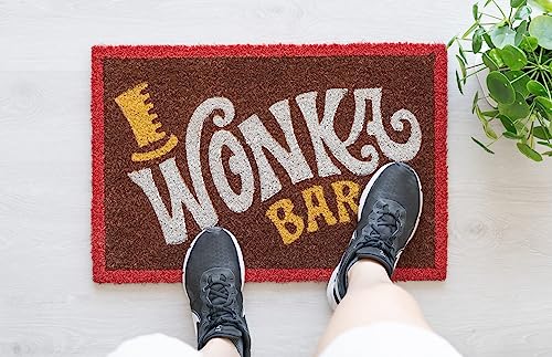 Grupo Erik Door Mat - Willy Wonka Gifts, Wonka Bar, 40 x 40 cm (Rectangular) - Image 2
