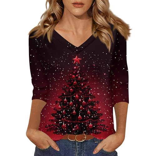 Family Christmas Sweater Weihnachtspullover Damen Hässlich Leuchtend...