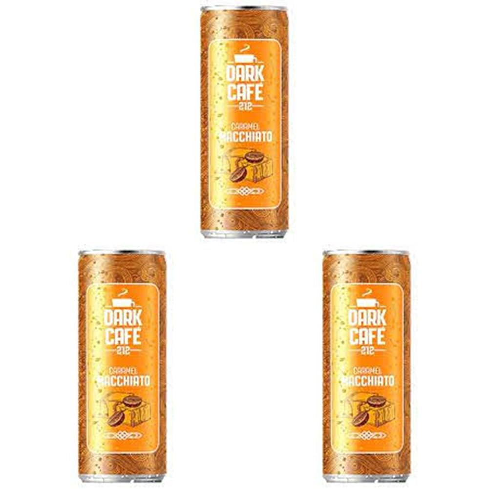 Dark Cafe Soğuk Kahve Macchiato 250 ml 3lü paket
