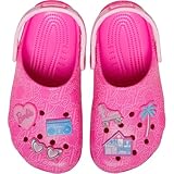 Crocs Unisex Kids Clog,Mattel Pink Barbie Classic Clog K,Multi,4 UK Child - Image 4