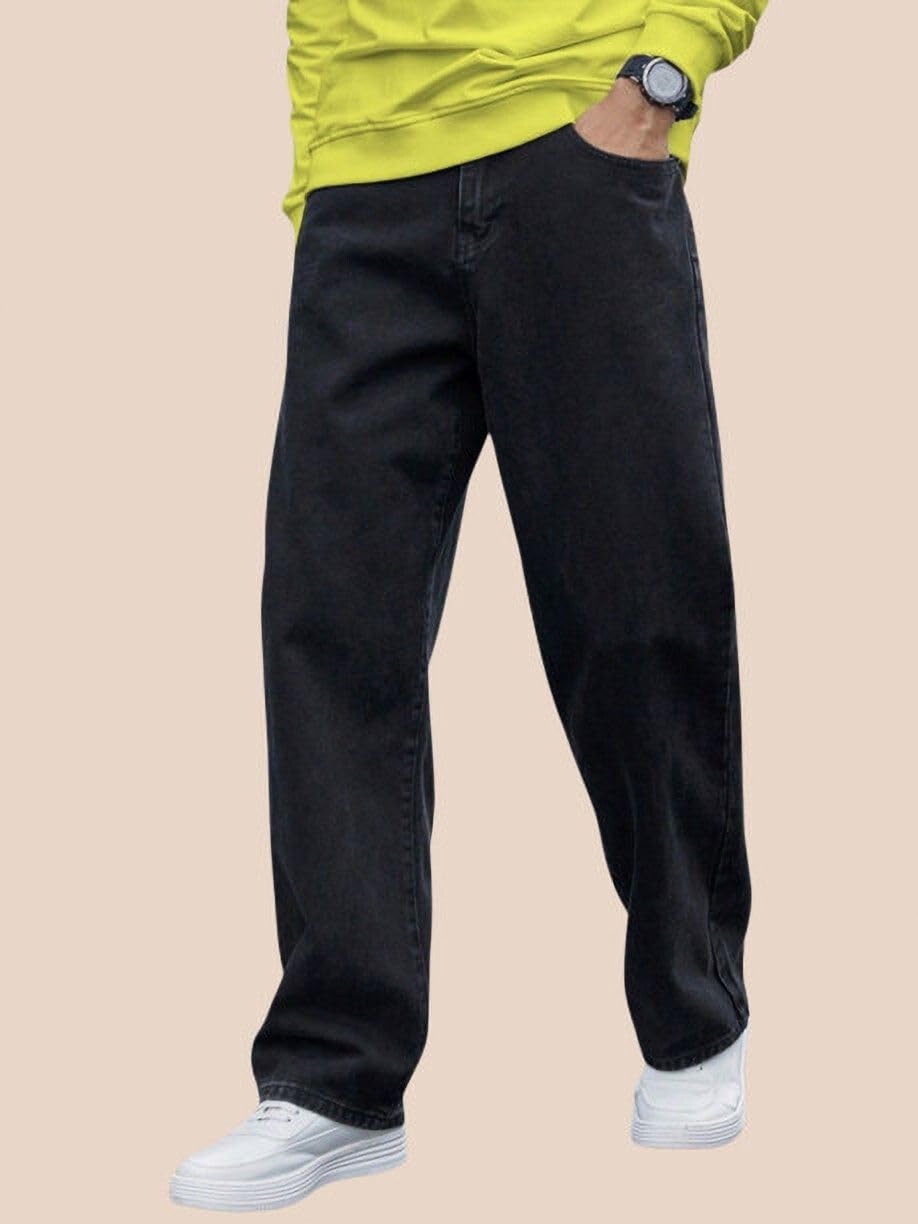 rend Boot Leg Mid Rise Black Men Denim Jeans (BTL-RD-Black-221)-BZ1141-picture-19