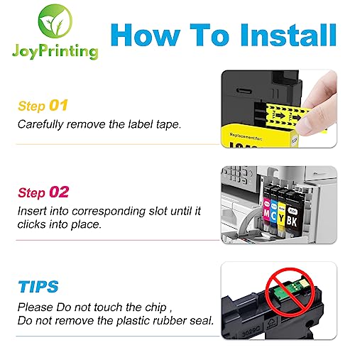 JoyPrinting LC-426 Ink Cartridges Replacement for Brother LC-426 Ink Cartridges Compatible with Brother MFC-J4335DW MFC-J4340DW MFC-J4535DW MFC-J4540DW (4-Pack 1 Black - Image 4