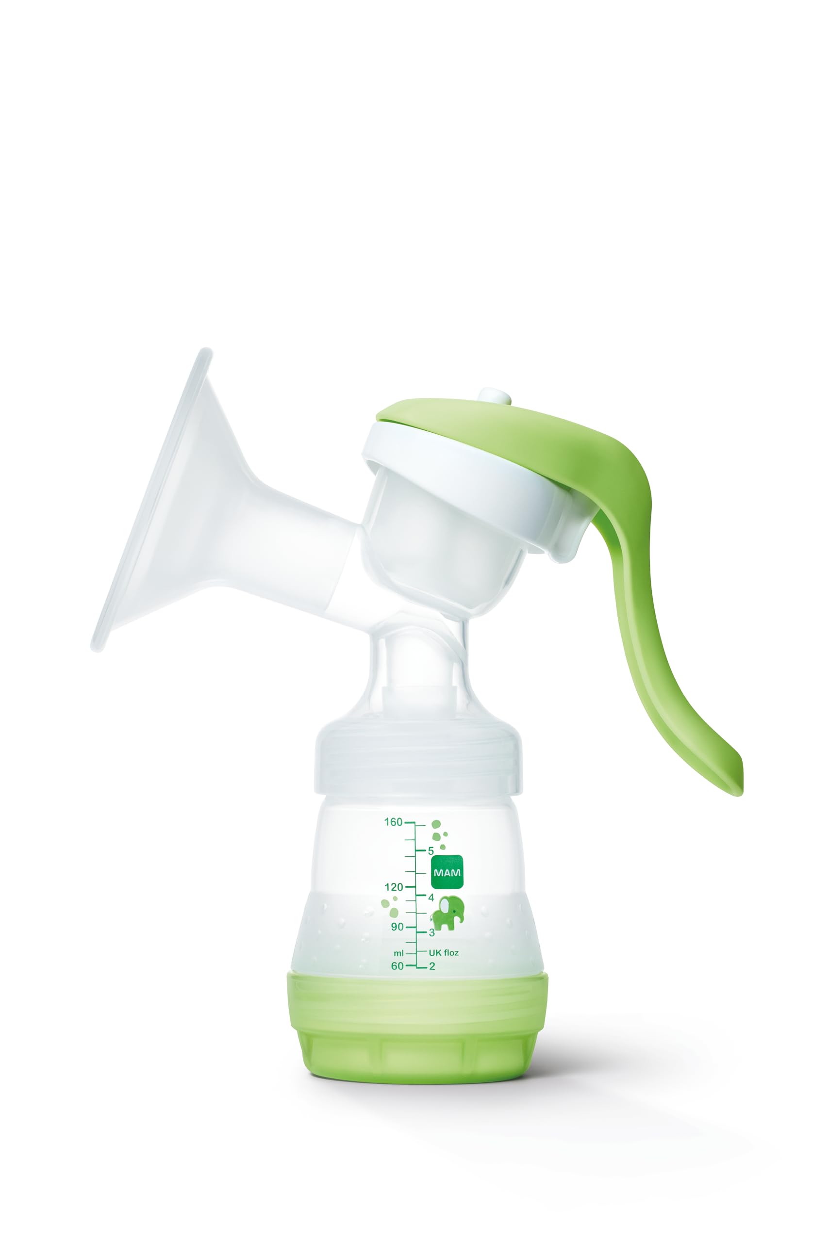 MAM Sacaleches Manual con Biberón MAM Easy Start Anti-Colic 160 ml | Manejo Fácil y Relajado, Eficiente e Higiénico, Extracción Directa al Biberón o Recipiente de Conservación