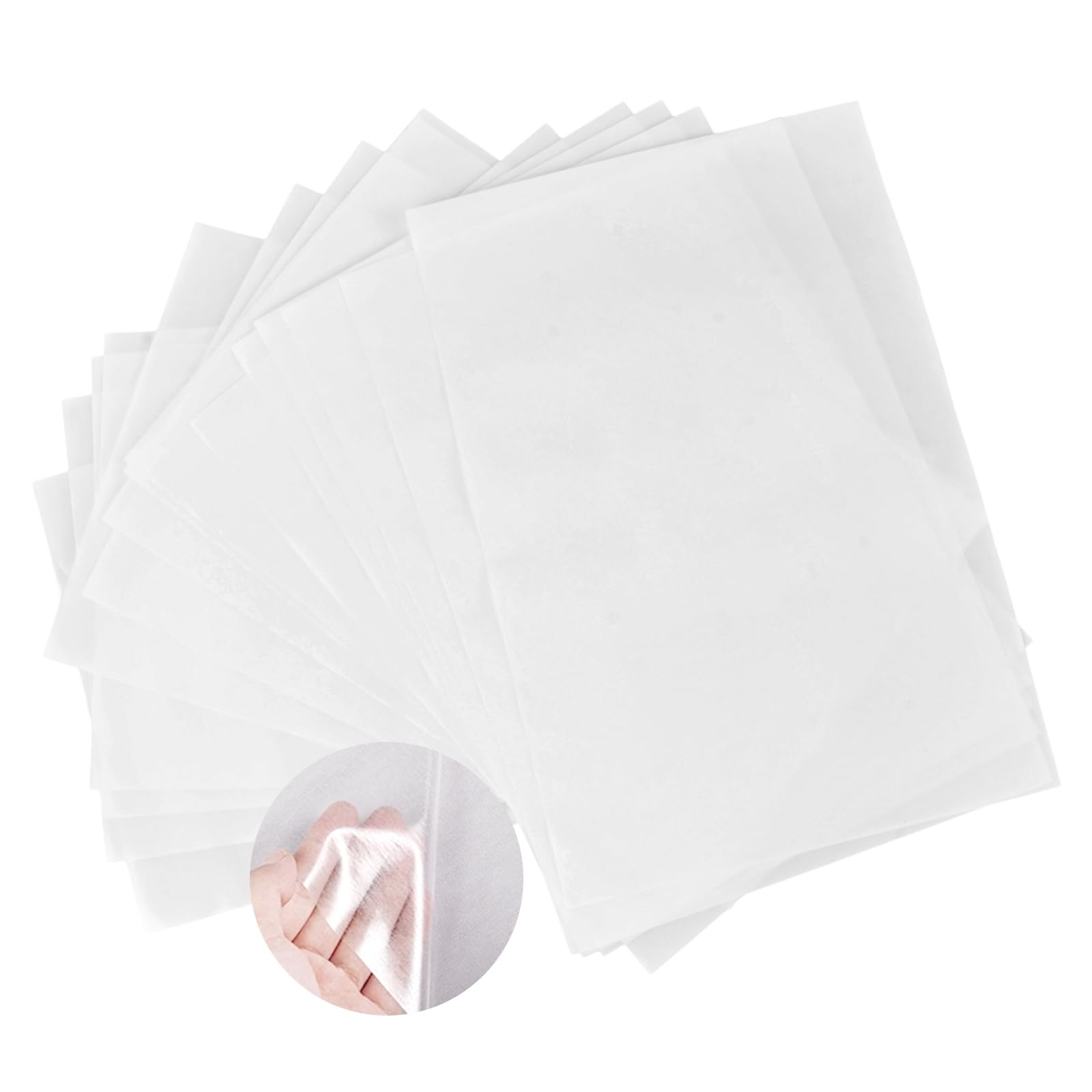 15 Feuilles Thermocollantes Double Face A4 - Patch Colle Sur Tissu Pour Réparation Vêtements