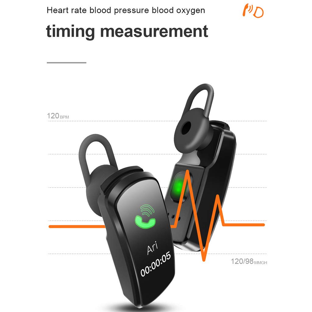 Smart Fitness Watch, Tracker di attività di Resistenza all'Acqua con Cardiofrequenzimetro Tracker del Sonno Chiamata Bluetooth, Touch Screen Orologio Sportivo