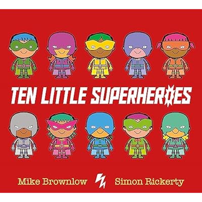 Ten Little Superheroes