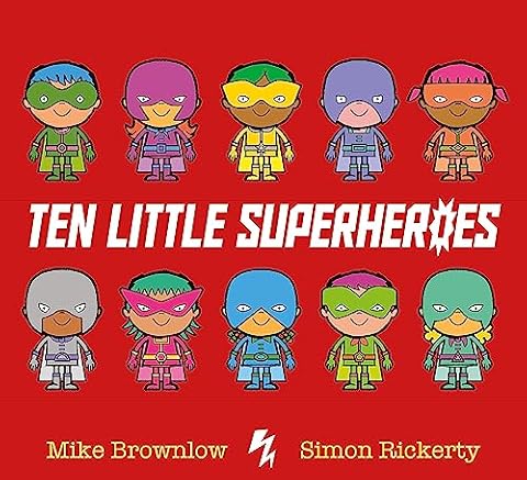 Ten Little Superheroes