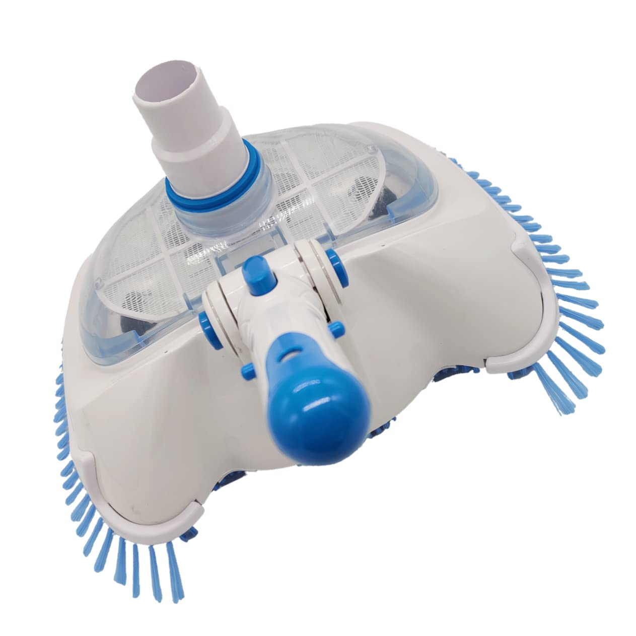 Cepillo para Aspiradora de Piscina Cubierta Transparente, Blanco