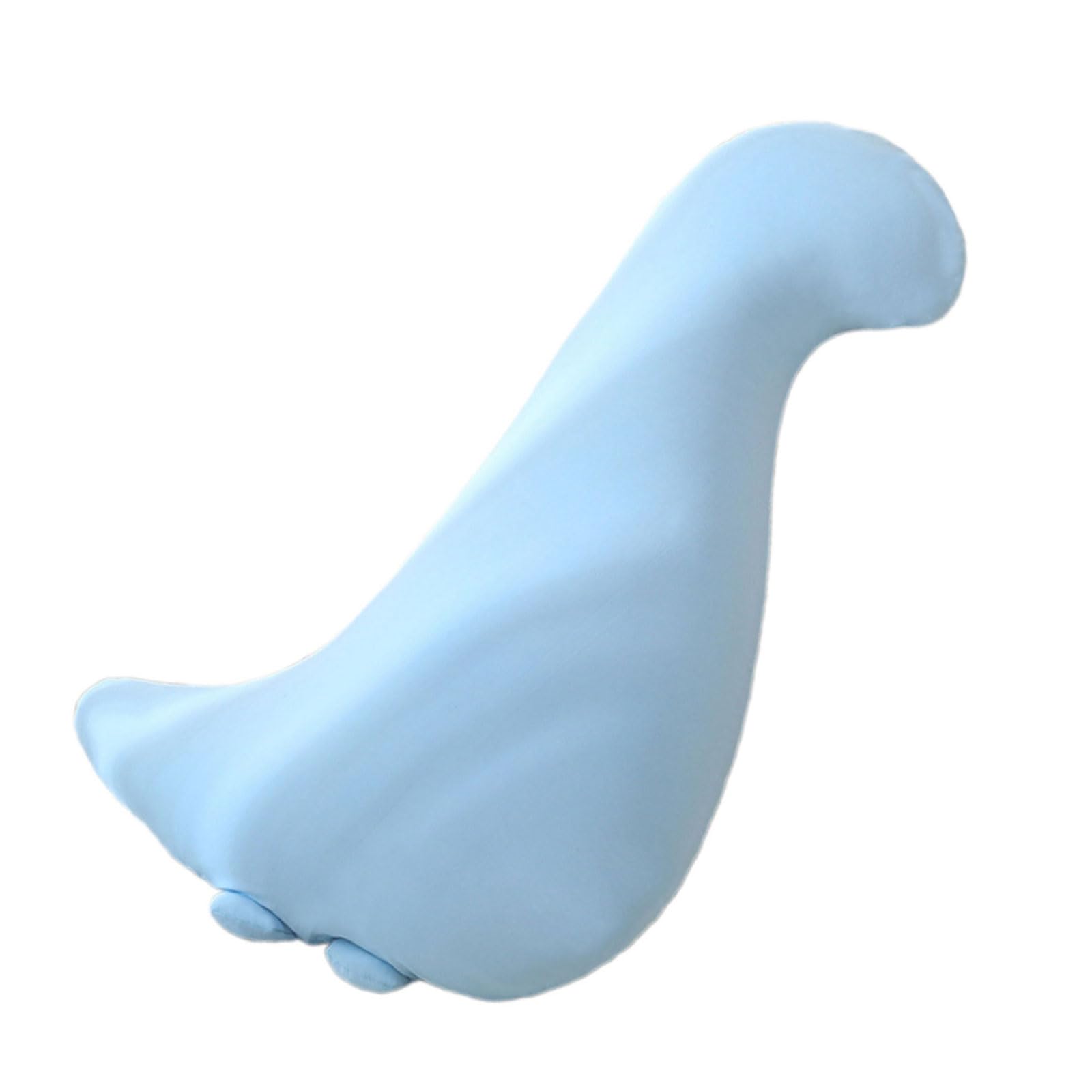 Oreiller en soie glacée dinosaure rafraîchissant à poils longs et doux